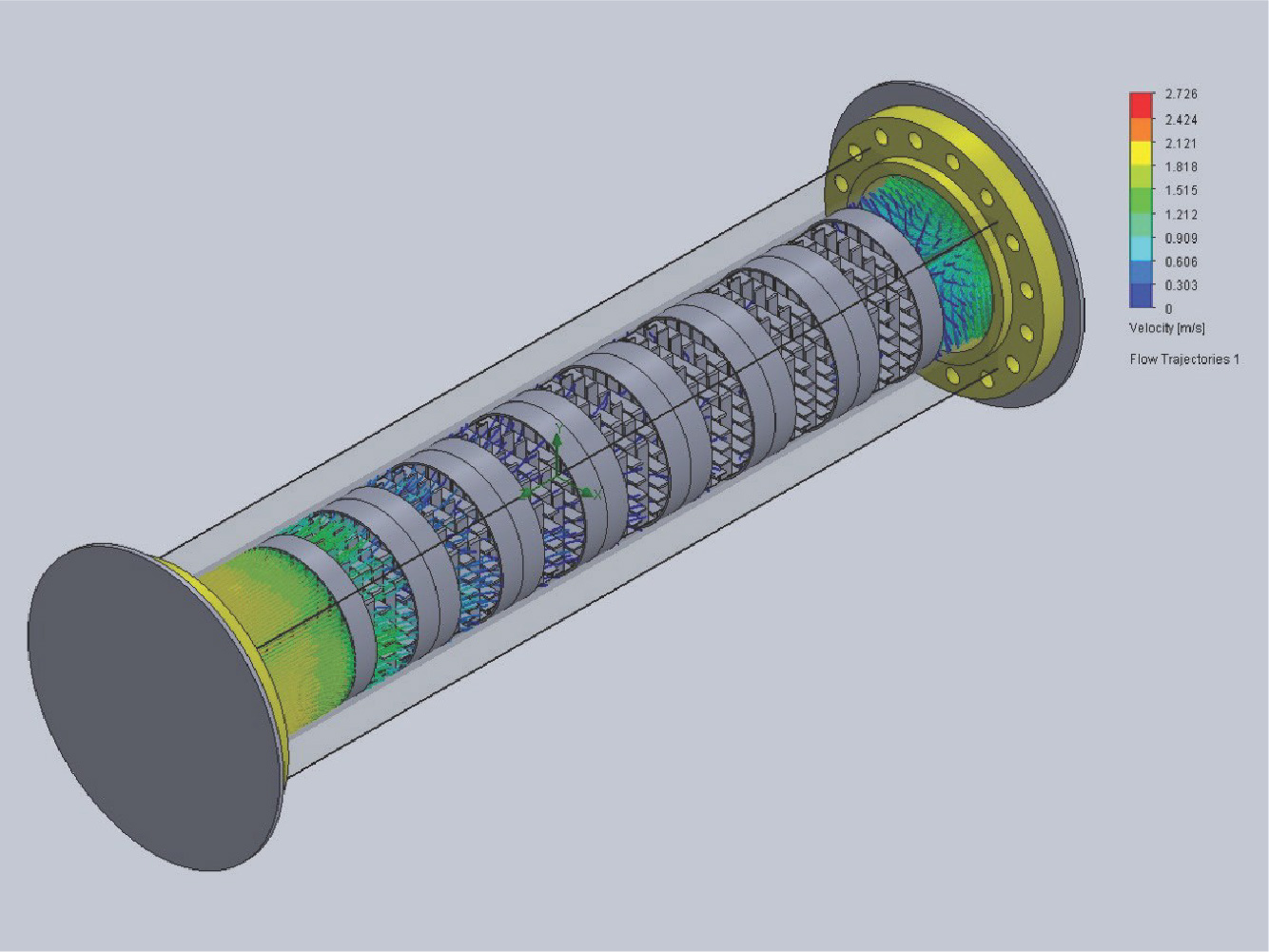 Computational Fluid Dynamic of Static Mixer Pertamina
